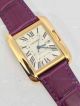 Replica Swiss Cartier Tank Watch Gold Case   (2)_th.jpg